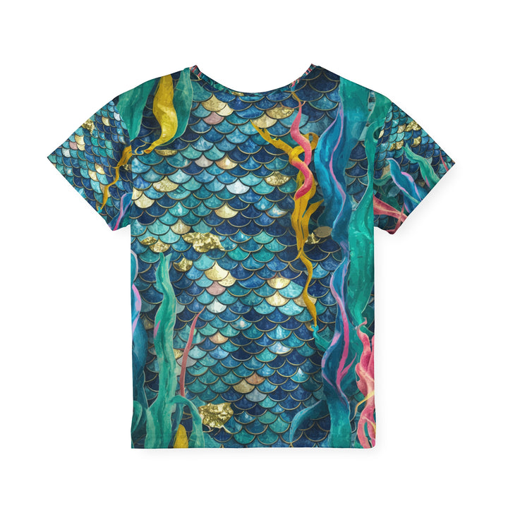 Kids Sports Jersey - Mermaid Scale Party