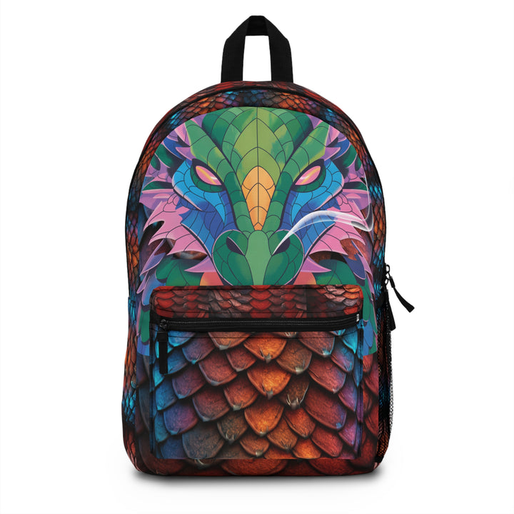 Dragon's Watching Dragon Scaled Backpack | School Backpack, Kids Bag, Art Backpack, Unique Gift for Students