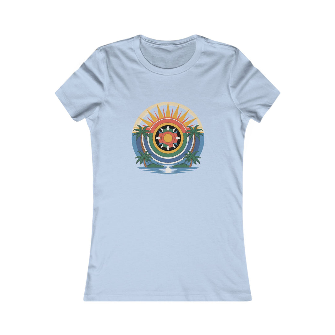 Women’s Seminole Tropical Sunrise Tee – Summer Vibes T-Shirt for Beach Lovers