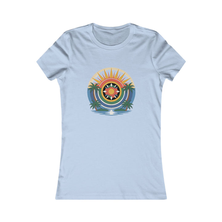 Women’s Seminole Tropical Sunrise Tee – Summer Vibes T-Shirt for Beach Lovers