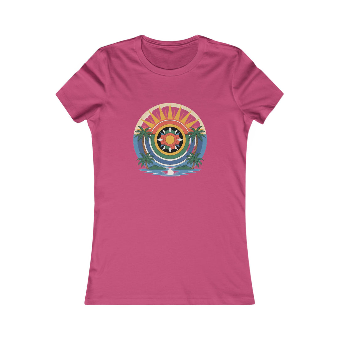 Women’s Seminole Tropical Sunrise Tee – Summer Vibes T-Shirt for Beach Lovers