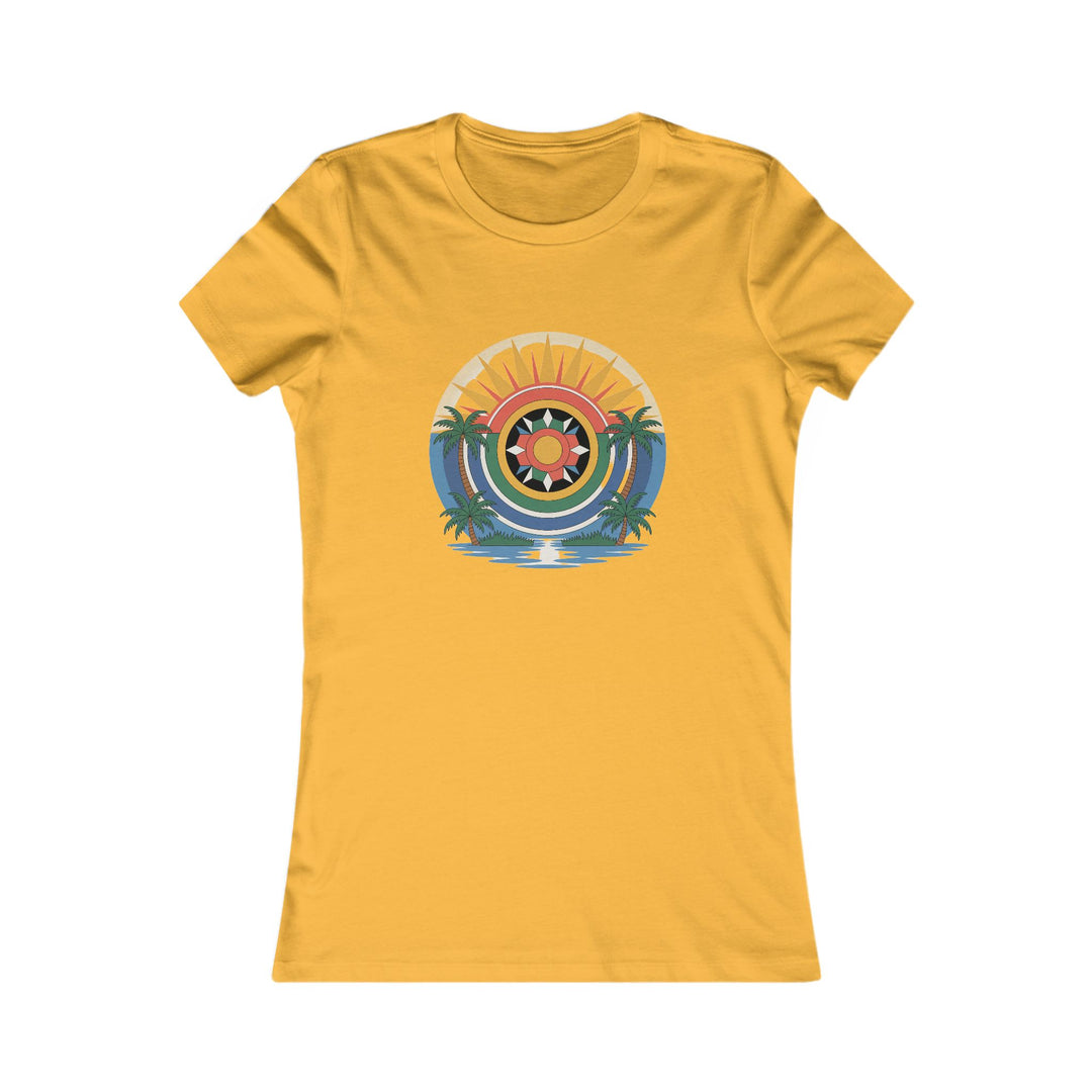 Women’s Seminole Tropical Sunrise Tee – Summer Vibes T-Shirt for Beach Lovers