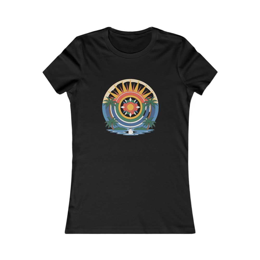 Women’s Seminole Tropical Sunrise Tee – Summer Vibes T-Shirt for Beach Lovers