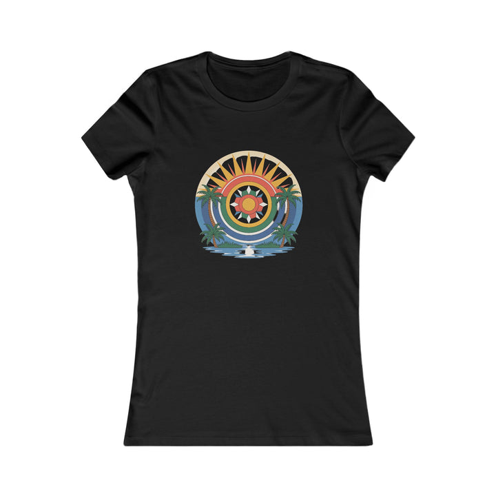 Women’s Seminole Tropical Sunrise Tee – Summer Vibes T-Shirt for Beach Lovers