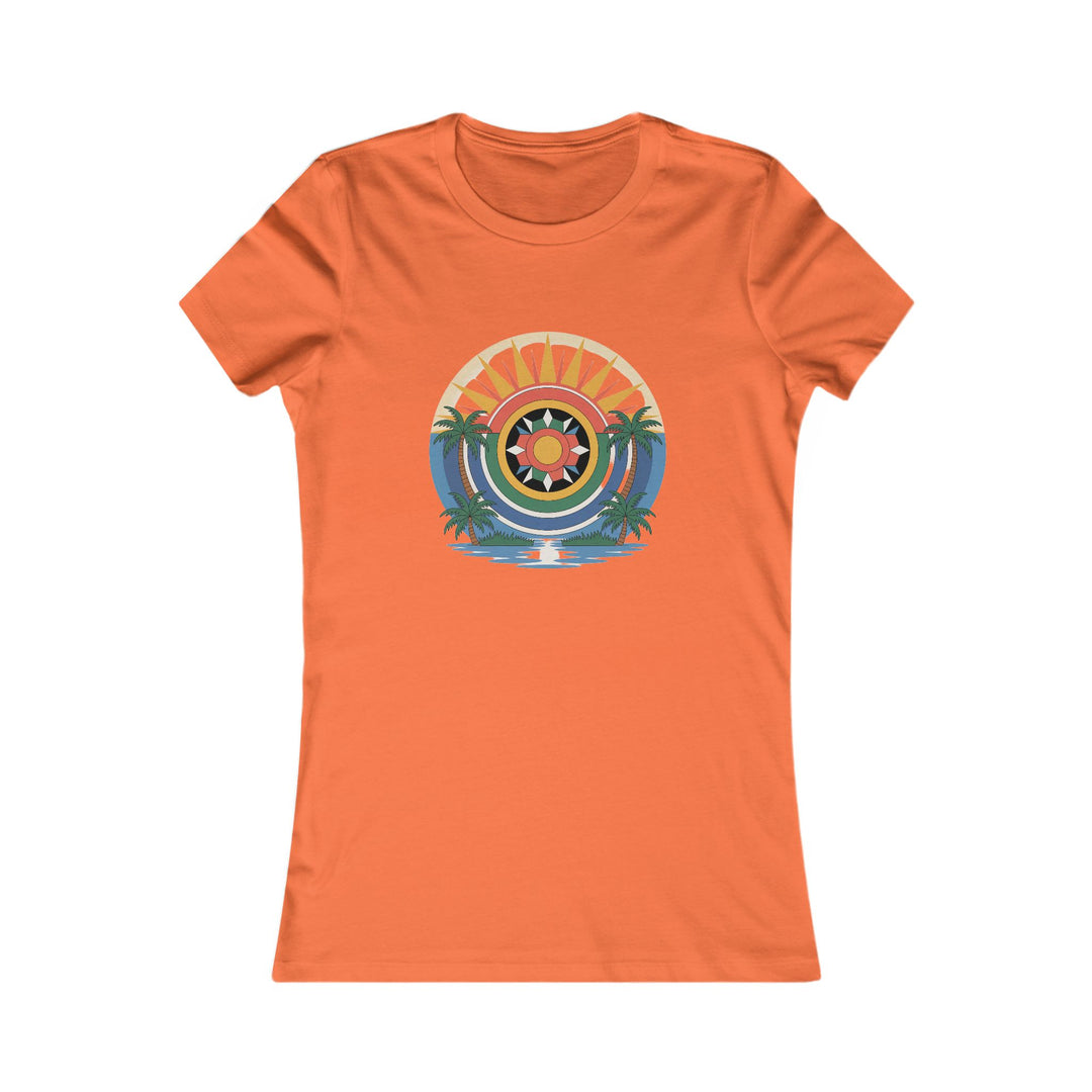 Women’s Seminole Tropical Sunrise Tee – Summer Vibes T-Shirt for Beach Lovers