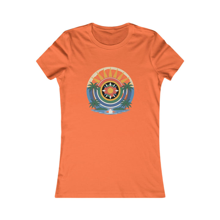 Women’s Seminole Tropical Sunrise Tee – Summer Vibes T-Shirt for Beach Lovers