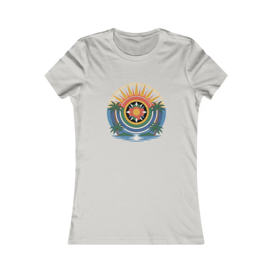 Women’s Seminole Tropical Sunrise Tee – Summer Vibes T-Shirt for Beach Lovers