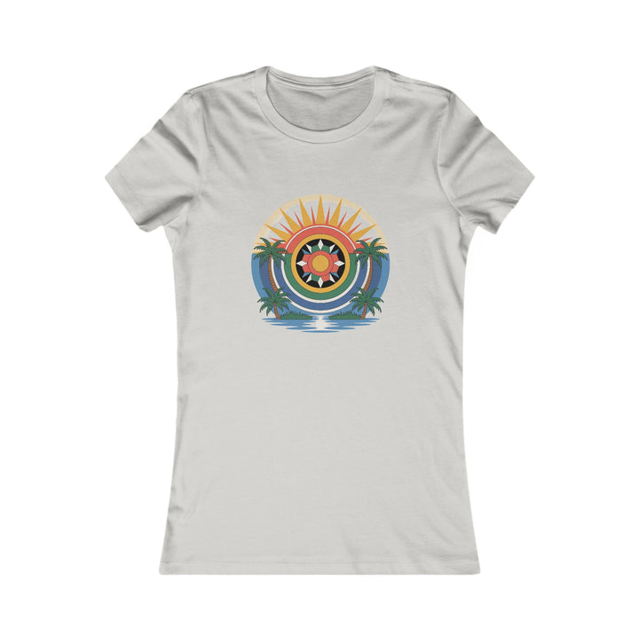 Women’s Seminole Tropical Sunrise Tee – Summer Vibes T-Shirt for Beach Lovers