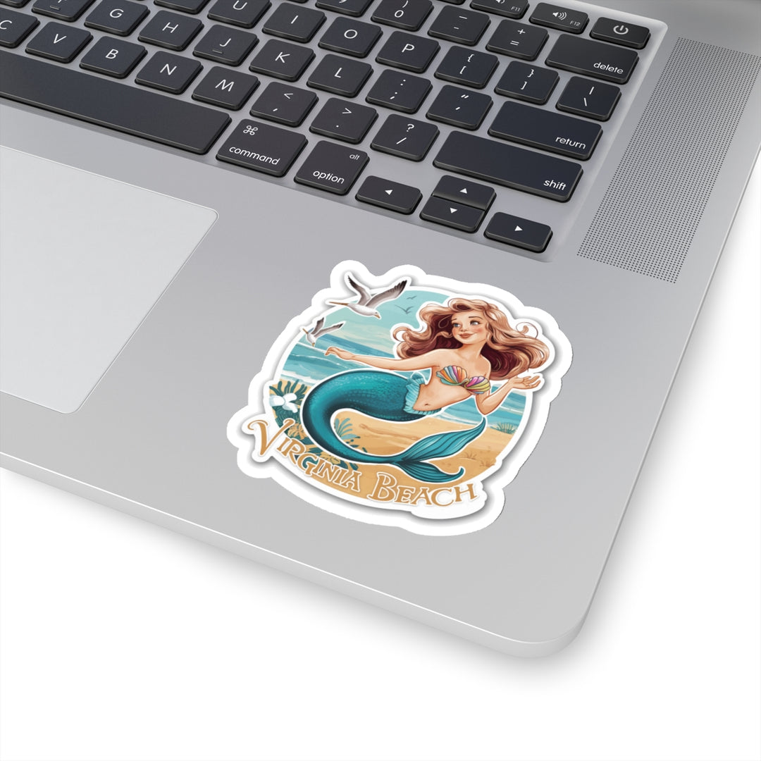 Kiss-Cut Stickers - Virginia Beach Mermaid