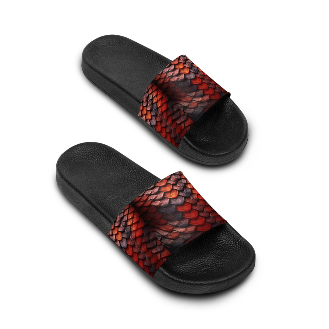 Men's Slide Sandals - Dragon Scales