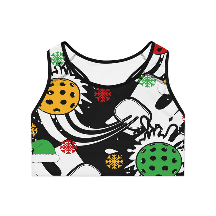 Sports Bra - Pickleball Print