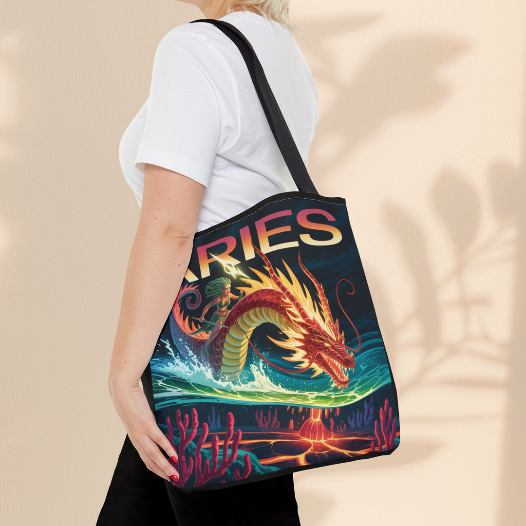 Aries Tote Bag - Perfect for Astrology Lovers, Stylish and Practical, Great for Gifts, Everyday Use, Festivals