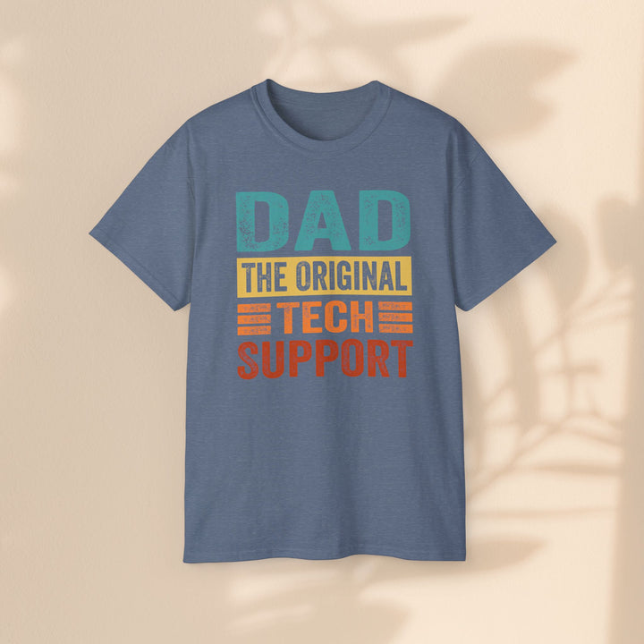 Tech Support Dad Unisex Ultra Cotton Tee - Funny Gift for Father's Day