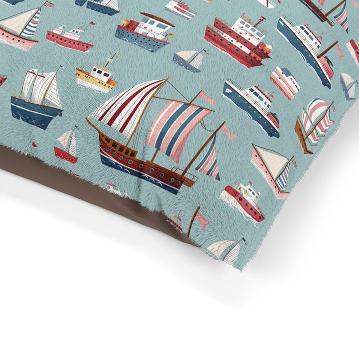 Sail Boats Pet Bed