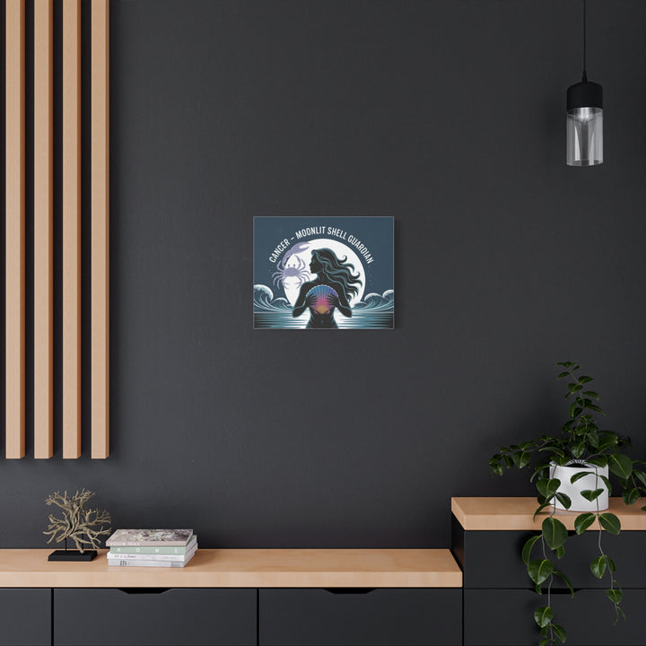 Zodiac Cancer Matte Stretched Canvas Wall Art