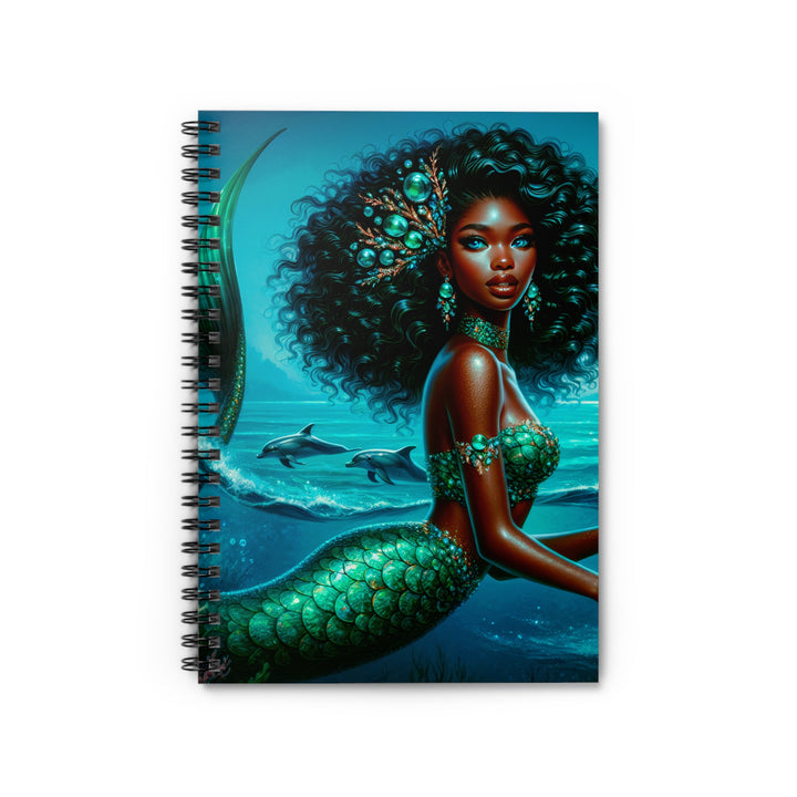 Spiral Notebook - Ruled Line - Mermaid Life