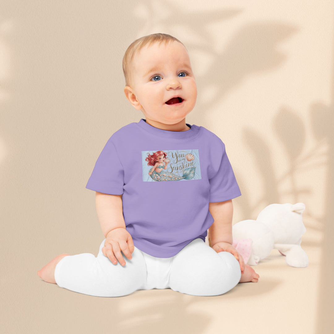 Baby T-Shirt - You Are My Sunshine Mermaid