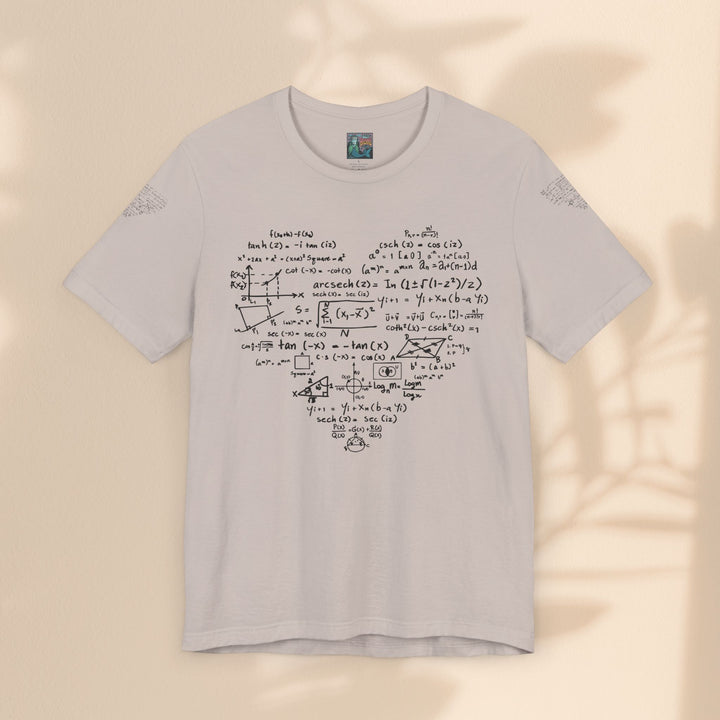 Unisex Jersey Short Sleeve Tee - Math Heart