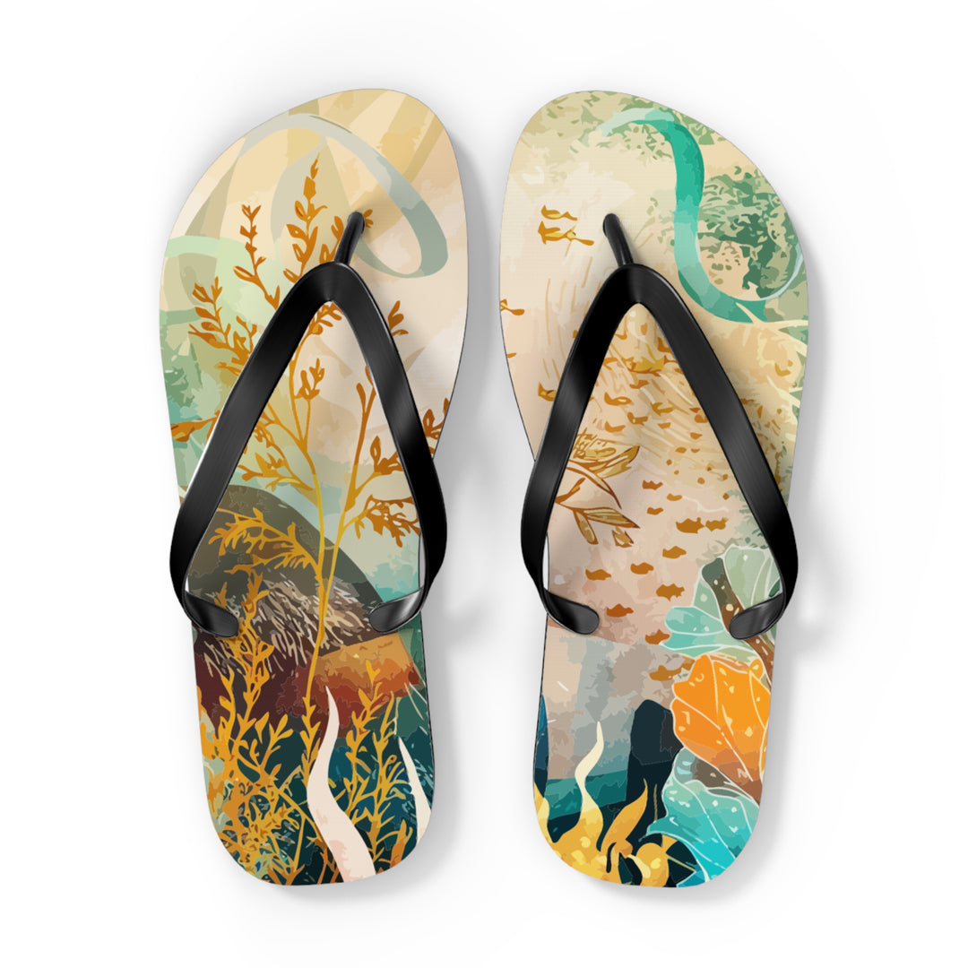 Flip Flops - Marine Mosaic