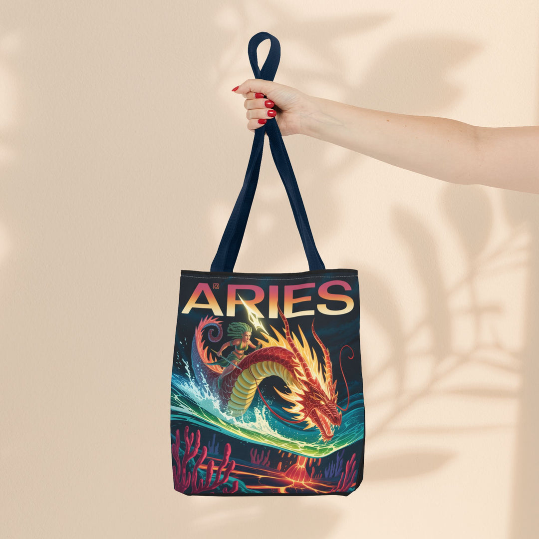 Aries Tote Bag - Perfect for Astrology Lovers, Stylish and Practical, Great for Gifts, Everyday Use, Festivals