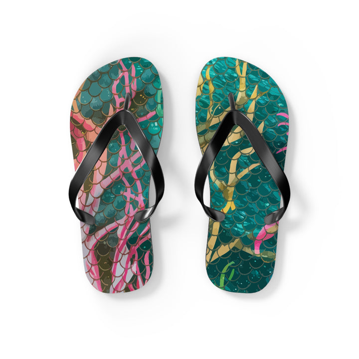 Flip Flops - Mermaid Scale Net