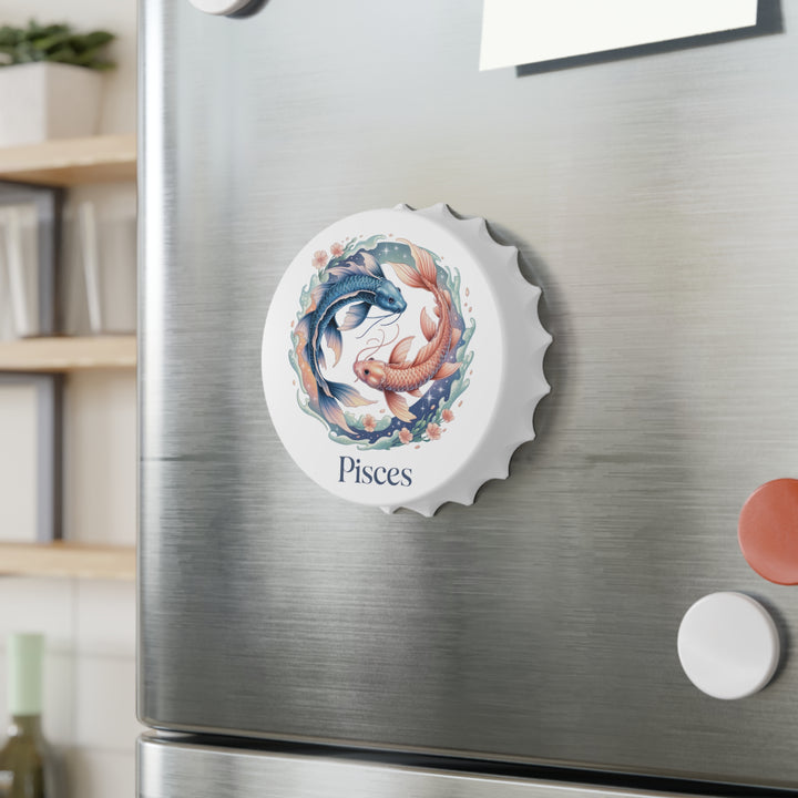 Pisces Zodiac Bottle Opener | Astrology Gift for Aquarians | Home Bar Essentials, Pisces Gift, Birthday Present, Unique Kitchen Decor