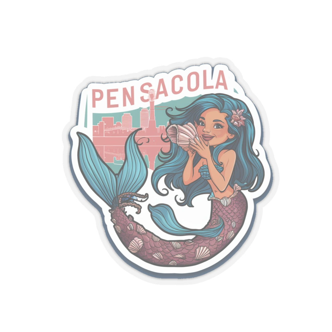 Kiss-Cut Stickers - Pensacola Mermaid