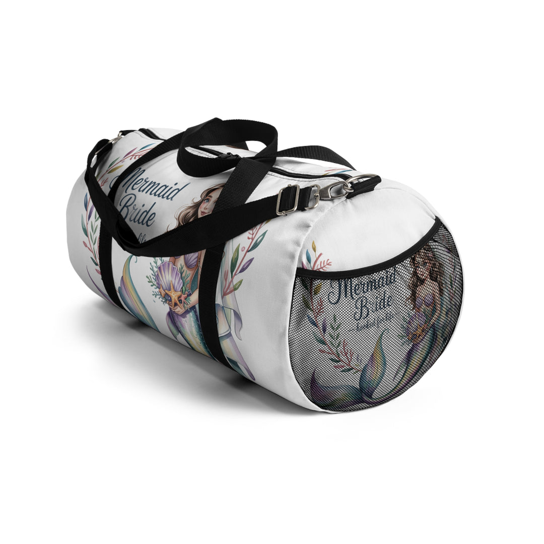 Mermaid Bride Duffel Bag – Bachelorette Party, Beach Getaway & Bride-to-Be Gift