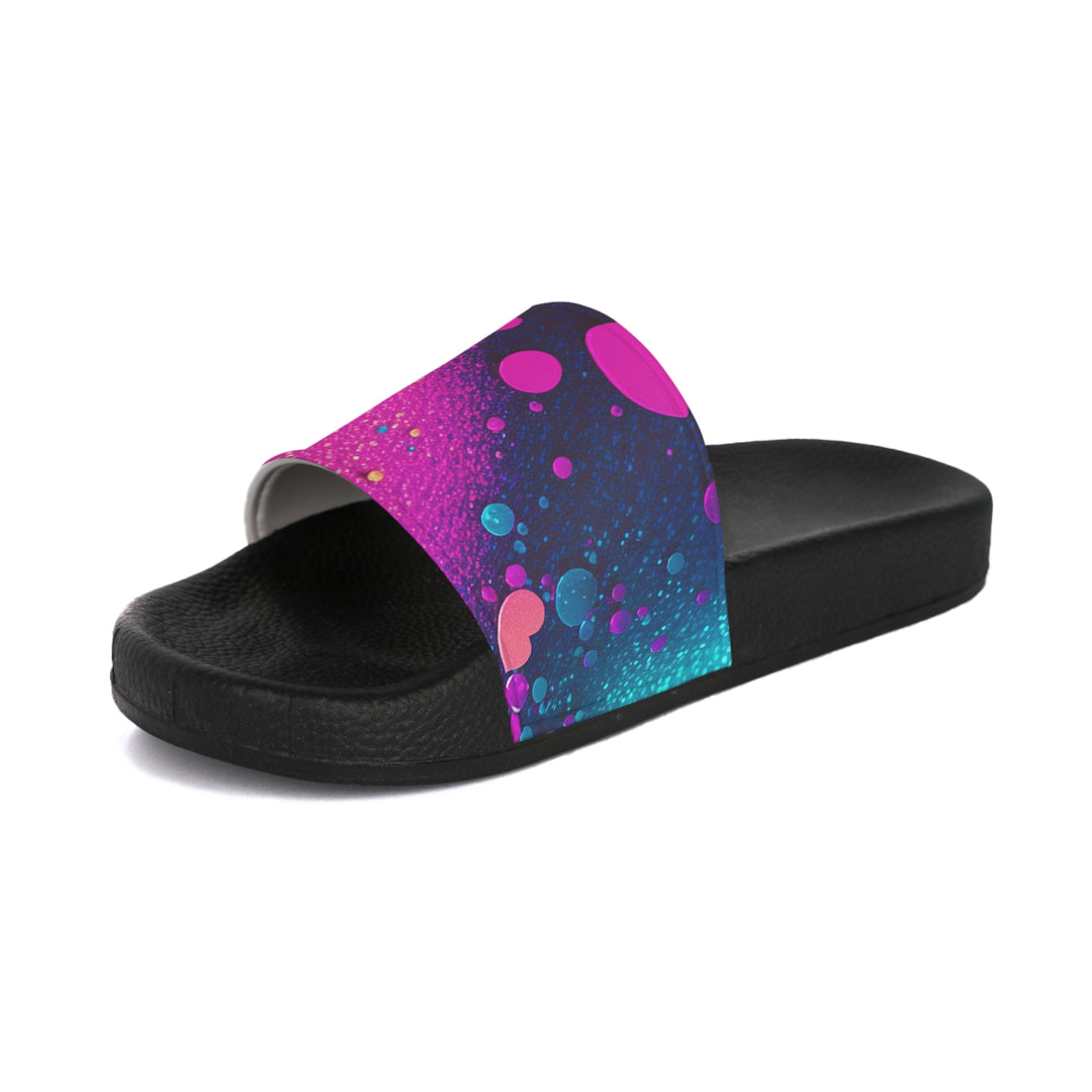 Women's Slide Sandals - Mermaid Glitter