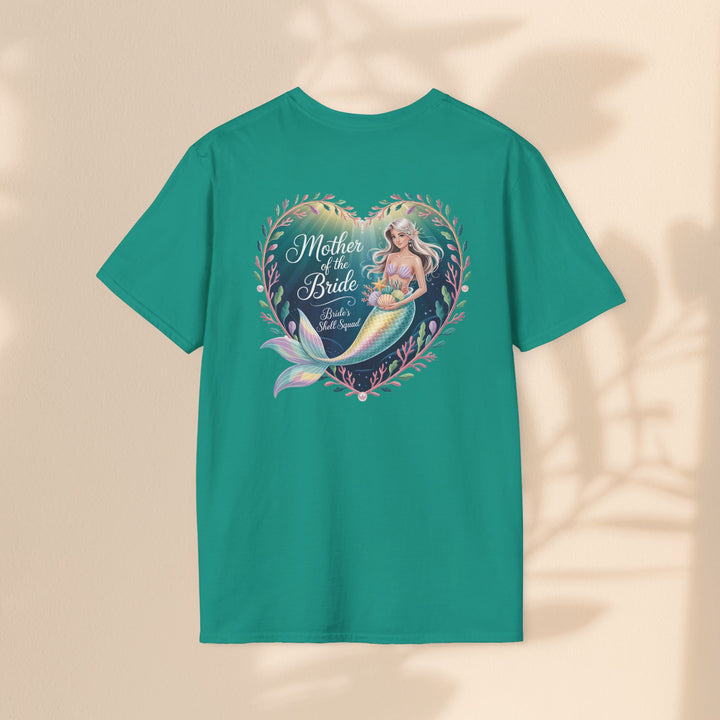 Mother of the Bride Mermaid Unisex Softstyle T-Shirt