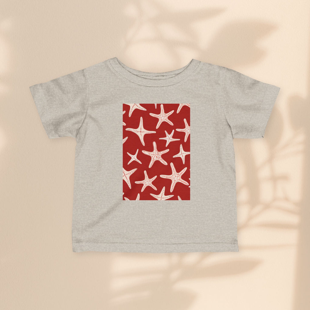 Infant Fine Jersey Tee - Red Star