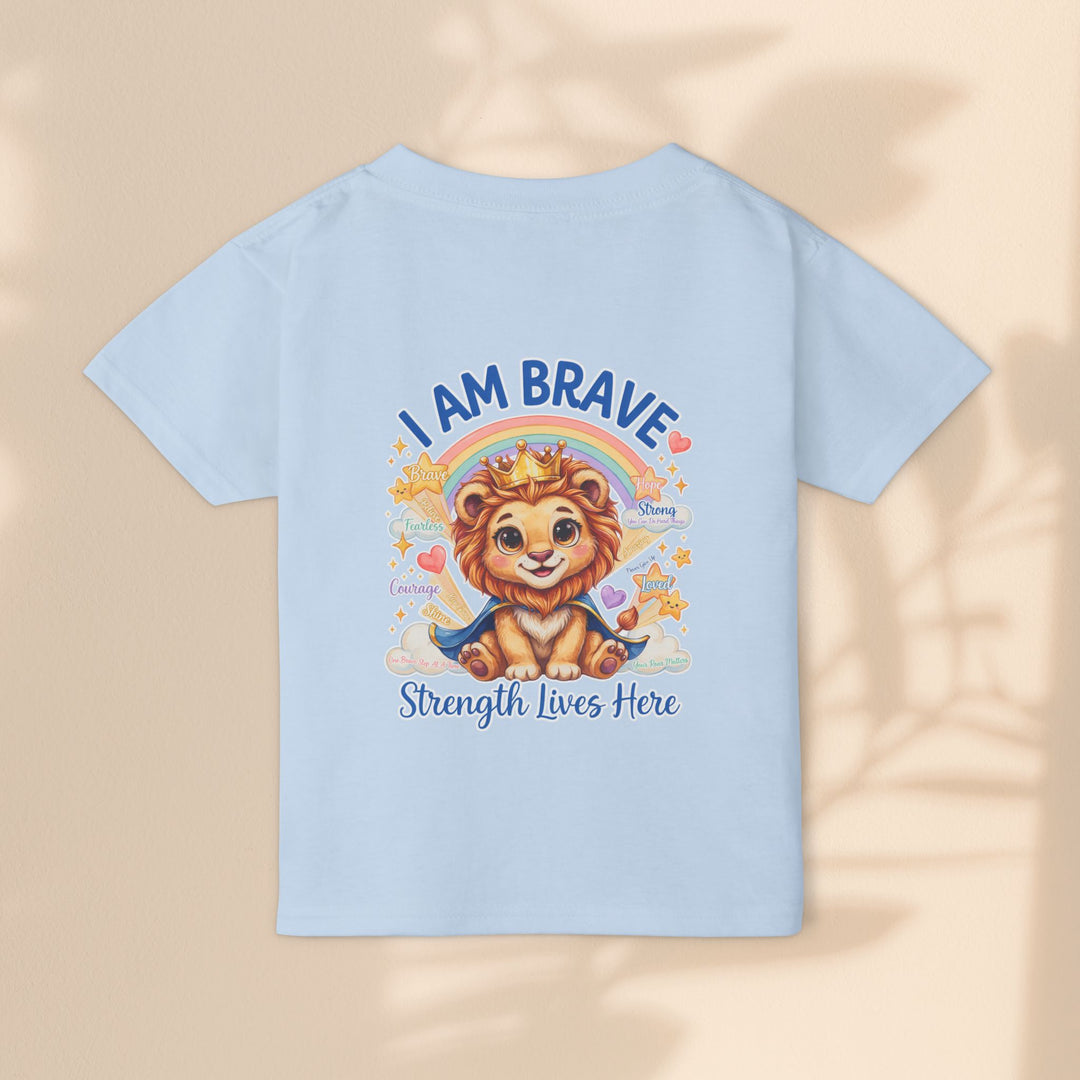 Brave Buddies Leo Lion I Am Brave Toddler T-Shirt