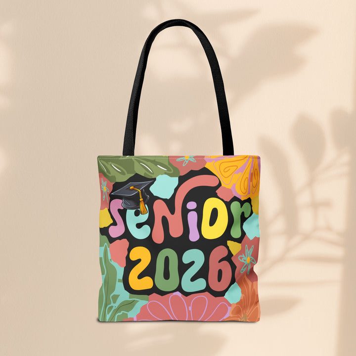 Senior 2026 Tote Bag | Colorful Grad Gift