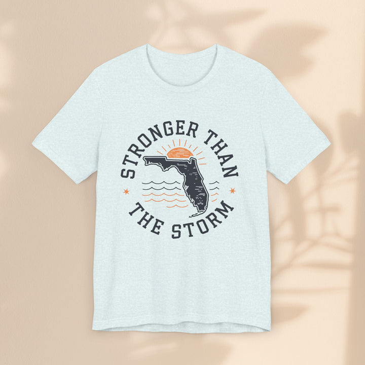 Unisex Jersey Short Sleeve Tee - Stronger Than The Storm