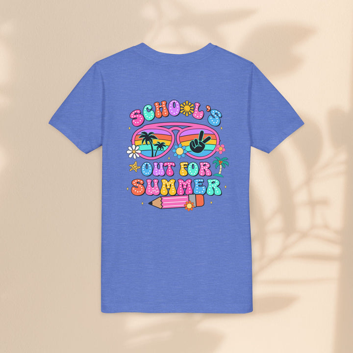 Youth Summer Vibe Tee – "School's Out for Summer"