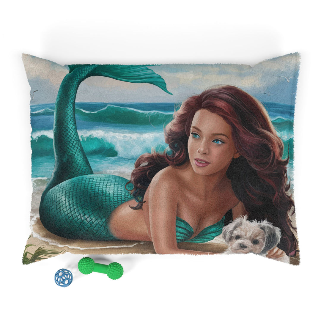 Pet Bed - Mermaid with Dog