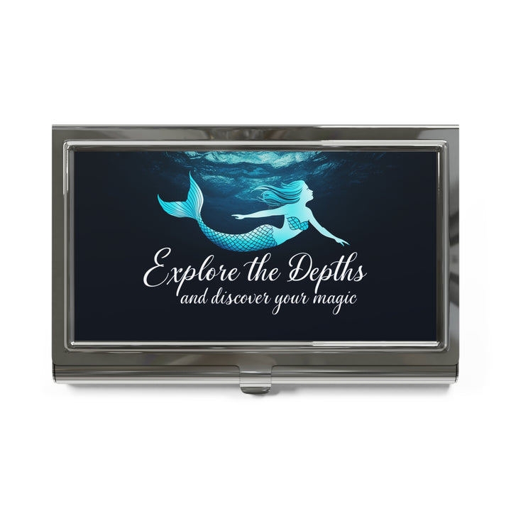 Business Card Holder - Embrace the Depths