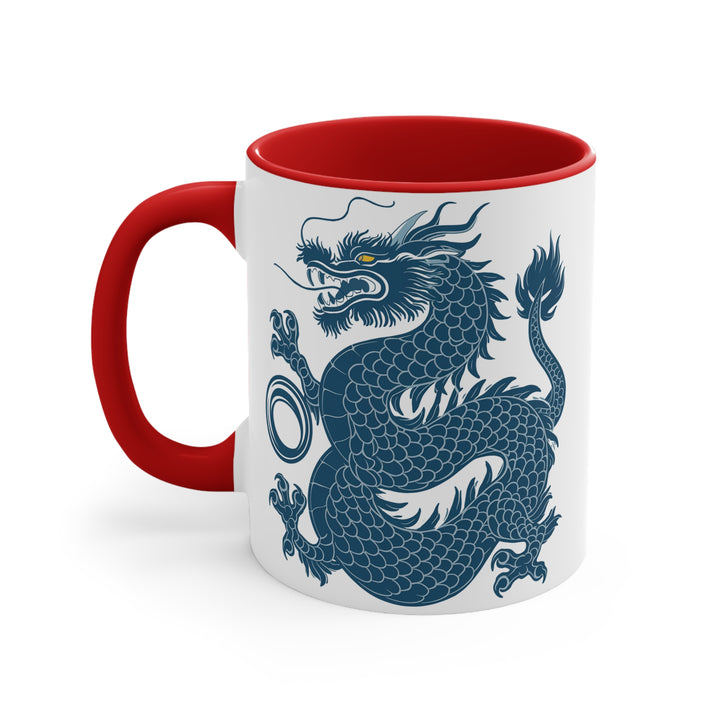 11oz Accent Mug - Azure Creature