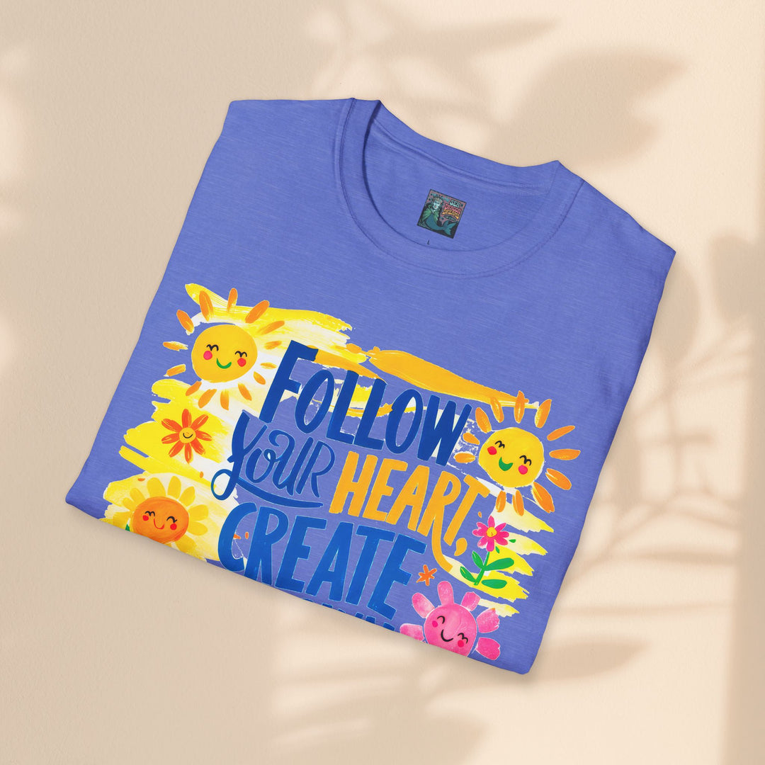 Inspiration T-Shirt - Follow Your Heart Create Your Own Sunshine