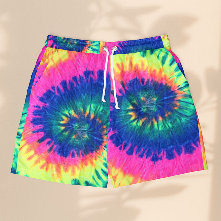 Vibrant Tie-Dye Unisex Swim Shorts - Perfect for Summer Fun!