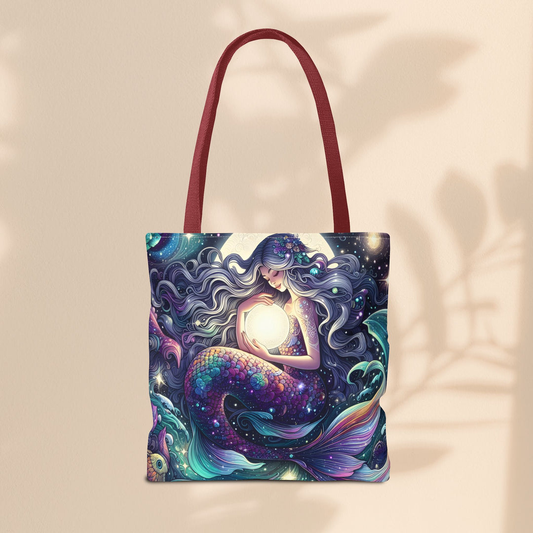 Celestial Mermaid Secret Tote Bag – Stylish Reusable Beach Trip Bag