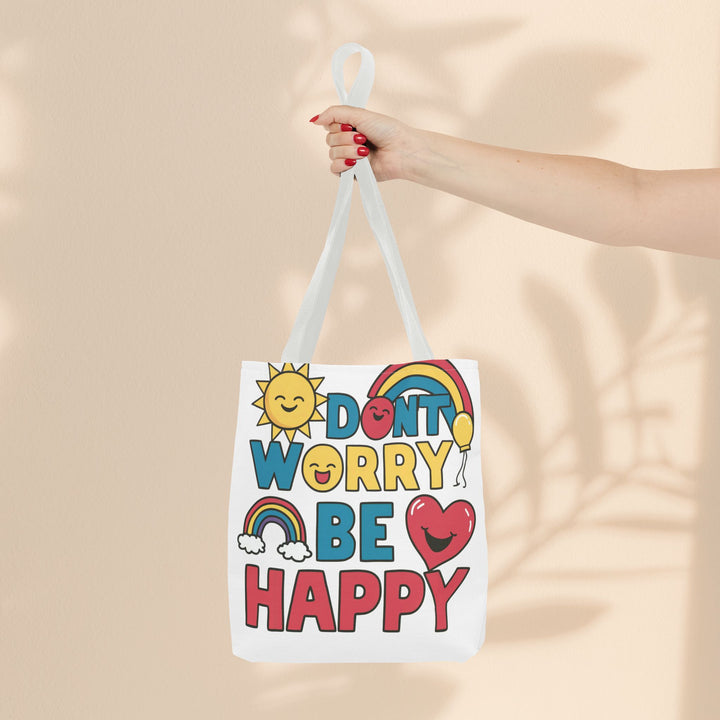 Tote Bag (AOP) - Don't Worry Be Happy