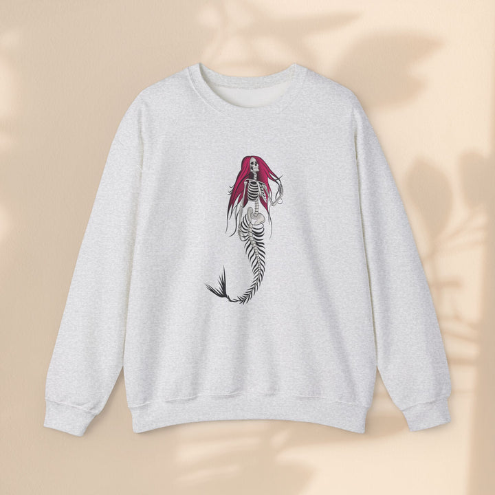 Unisex Heavy Blend™ Crewneck Sweatshirt - Halloween Mermaid Bones