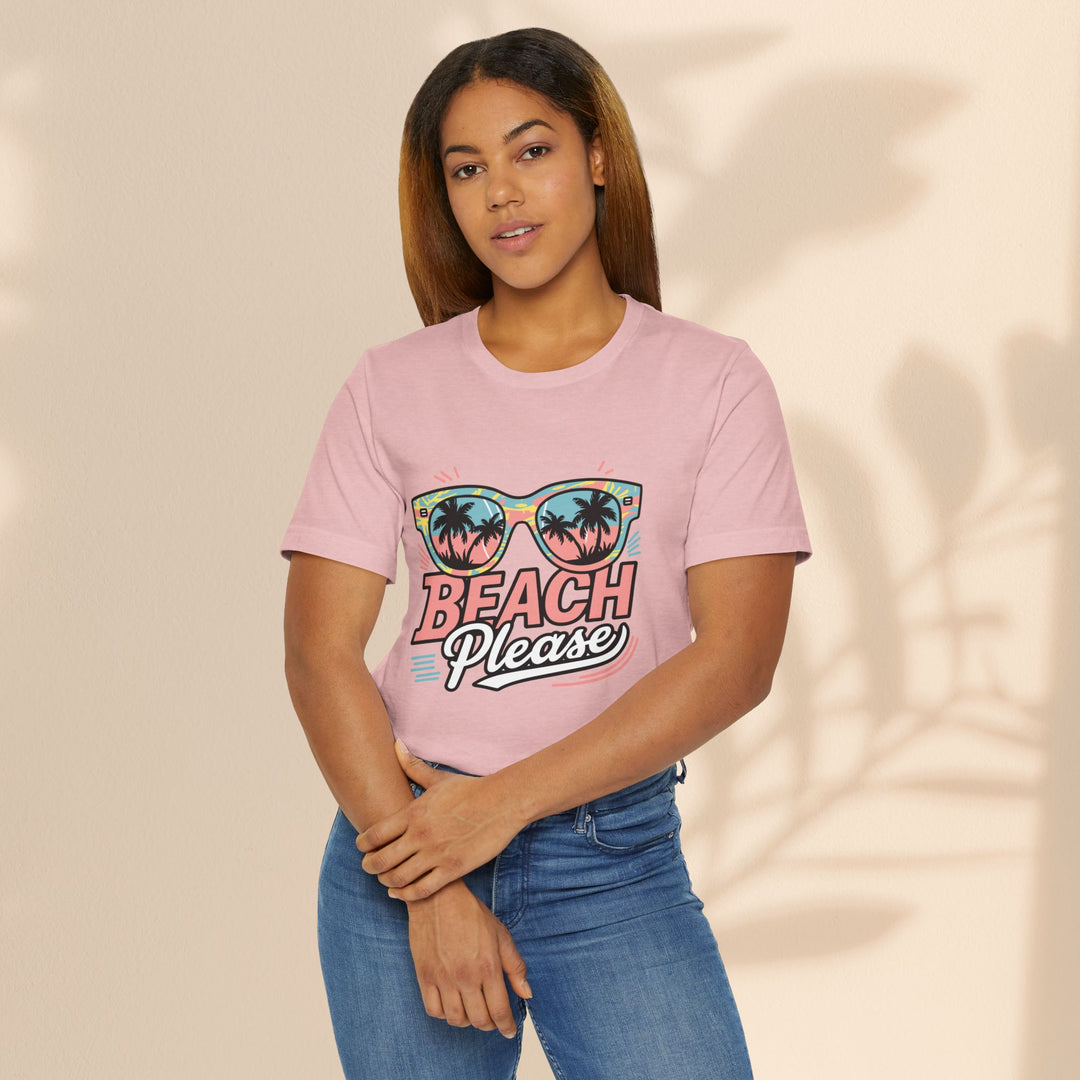 Unisex Jersey T-Shirt - Beach Please