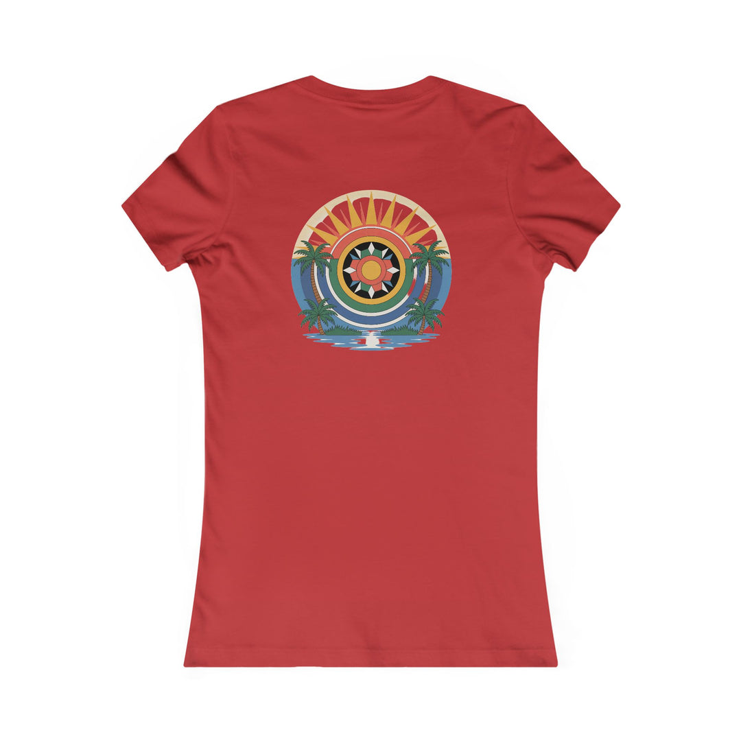 Women’s Seminole Tropical Sunrise Tee – Summer Vibes T-Shirt for Beach Lovers