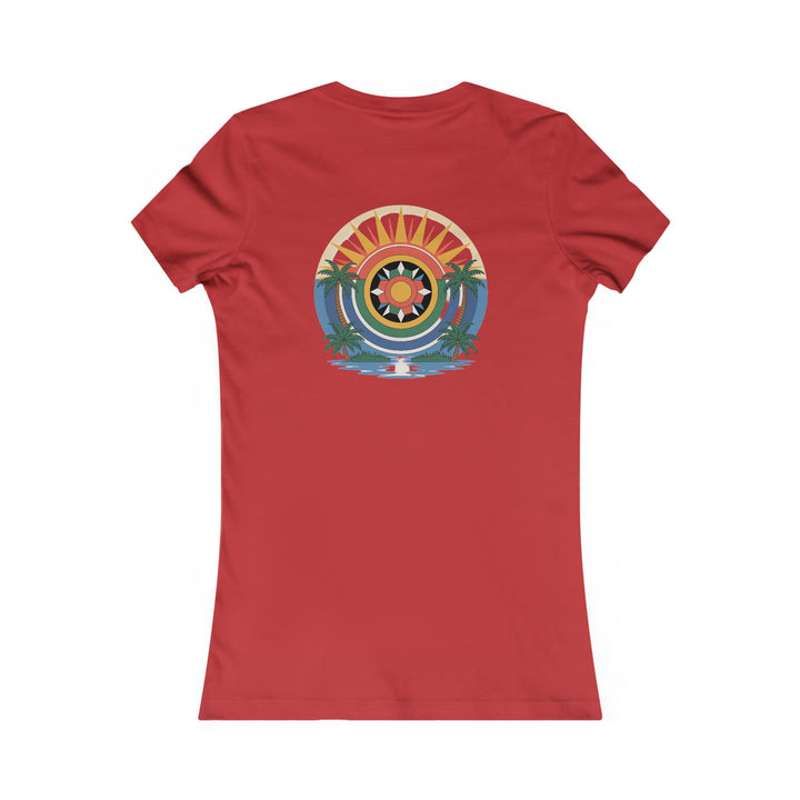 Women’s Seminole Tropical Sunrise Tee – Summer Vibes T-Shirt for Beach Lovers