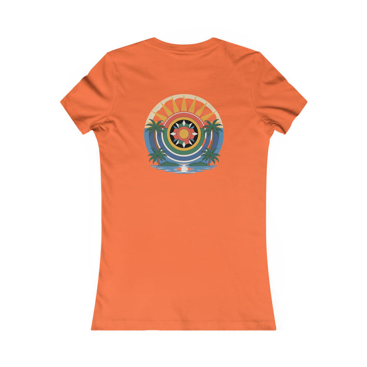 Women’s Seminole Tropical Sunrise Tee – Summer Vibes T-Shirt for Beach Lovers