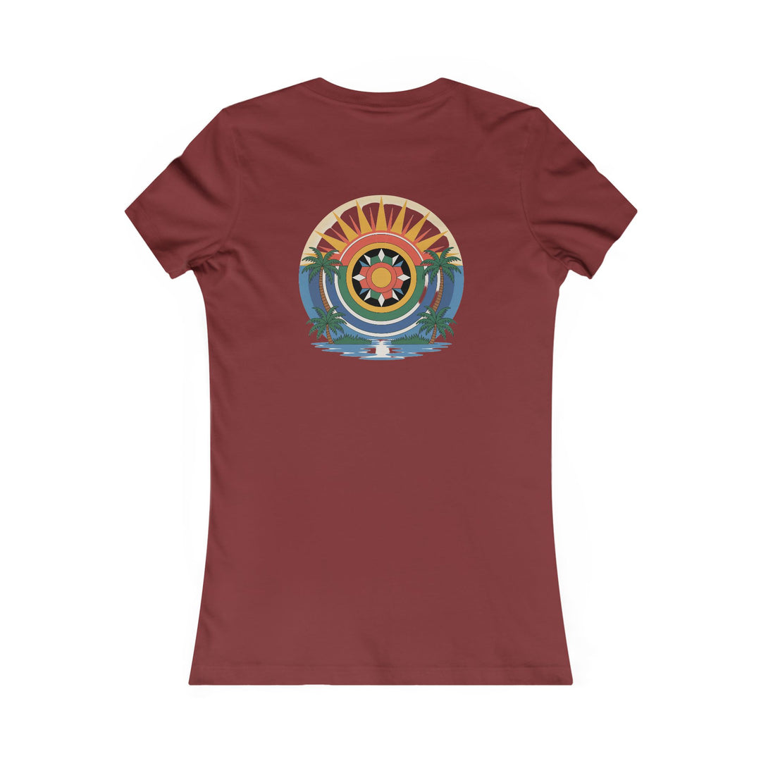 Women’s Seminole Tropical Sunrise Tee – Summer Vibes T-Shirt for Beach Lovers