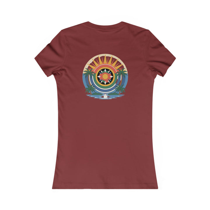 Women’s Seminole Tropical Sunrise Tee – Summer Vibes T-Shirt for Beach Lovers