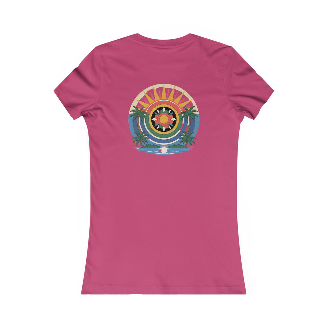 Women’s Seminole Tropical Sunrise Tee – Summer Vibes T-Shirt for Beach Lovers